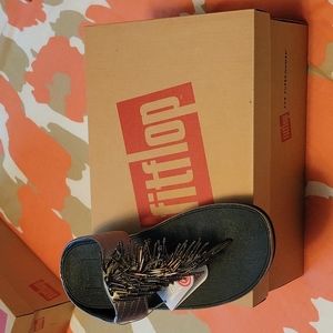 Relishing Fitflop fringe sandal size 8